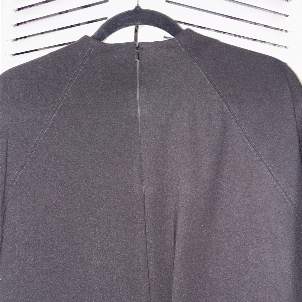 Pari Passu Chic Black Midi Dress From Saks 5th Avenue. NWOT - Picture 2 of 4